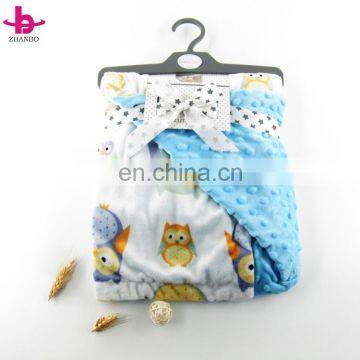 Amazon Best Seller Mink Dot Baby Blanket Double Layer Wearable Swaddle for Children photo-6