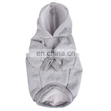 Wholesale Custom Cotton Blank Pet Dog Cotton Hoodie Hoody Clothes photo-3