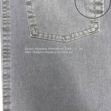 46%Cotton 42%Polyester 7%Linen 5%Spandex Bi-stretch Slub Twill Fabric photo-3