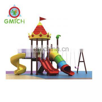 Kids Slide Plastic Children's Playground Amusement Park Equipment Outdoor photo-3