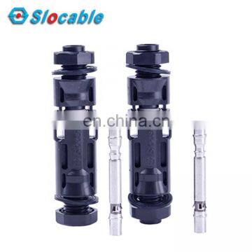 High Quality Durable Waterproof Connector 1000V 1500V With Safety Lock PV Solar Panel Connector