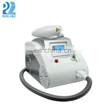 Portable Nd yag laser tattoo removal eyebrows and lipliner  removal machine price