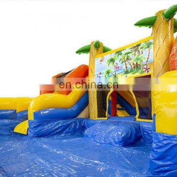 Jungle Inflatable Little Tikes Waterslide Splash Pool Slide Commercial Blow Up Water Slides For Backyard photo-3
