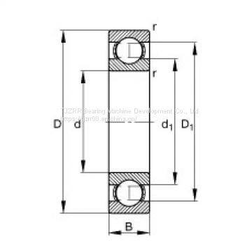 FAG Deep groove ball bearings - 61856