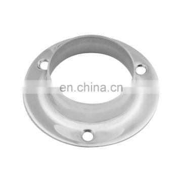 Round Shaped Tube Base Flange Stainless Steel Flange Plate