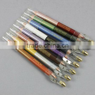 16 colors waterproof colored eyeliner pencil