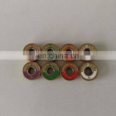 King of Diamonds Gold Titanium Skateboard Bearings photo-4