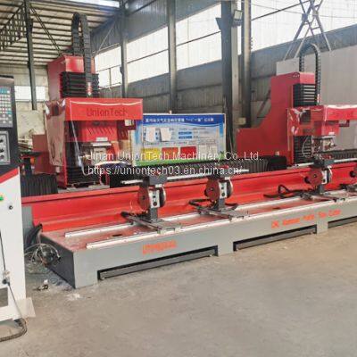 Jinan UnionTech Aluminum Profile Doors Window Double Mitre Cutting Saw Machine