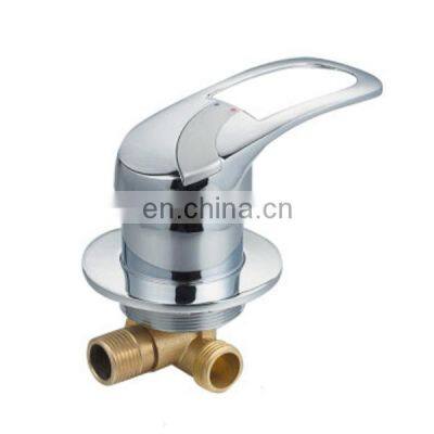 1 Way Brass Chromed European Bathroom Shower Faucet Sets