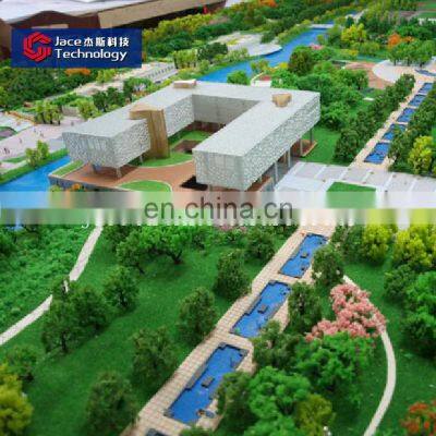 Building Scale Model Making of Urban Planning Architecture Landscape With LED photo-2