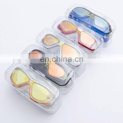 Fashion Design Anti Fog Protection Swimming Pool Glasses Underwater Without Leakage Protective Swimming Goggles photo-2