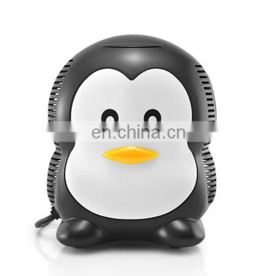 portable animal shape penguin children baby compressor nebulizer machine price medical nebulizer