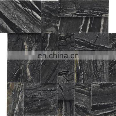 JBN 5mm Thickness Natural Stone Mosaic Stone Mosaic Marble Stone Mosaic Floor Wall Decoration photo-3