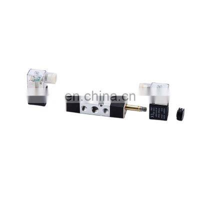 High Quality 4M Series Double Coil 4M220-08 4M320-10 4M420-15 Pneumatic Directional Control Solenoid Valve