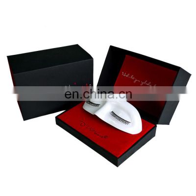 Custom individual mink eyelash empty box custom eyelash packaging case for false lash