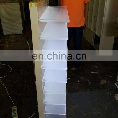 Eyewear Store Acrylic LED Wall Mounted Sunglass Display Rack photo-3