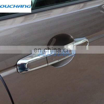 New For Range Rover Evoque For Range Rover Sport For Discovery Sport 2015 2016 2017 Car Accessories Chrome Door Handle Trim 8pcs photo-5