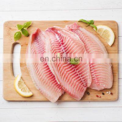 IQF tilapia fillet frozen tilapia fillet skinless boneless