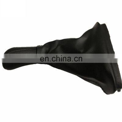 Car Accessories 6 Speed Cool Leather Gear Shift Knob Gaiter Boot For Skoda photo-3