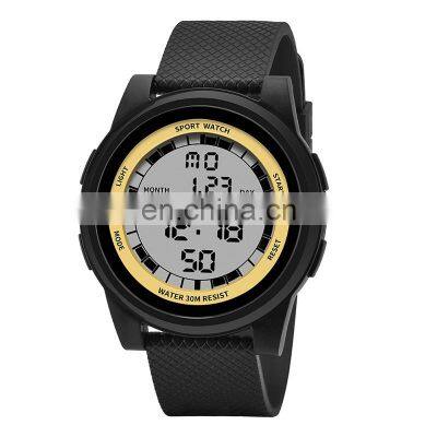 SANDA 365 Men Japan Digital Sport Plastic Watch Alarm Stop Watch Date Week Display Luminous