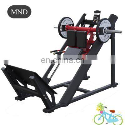 Online Big Discount Shandong New product gym equipment weight plate loaded machine hammer MND PL57 Linear leg press Gym Center