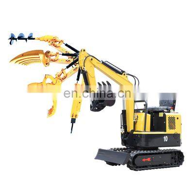 Cheap hydraulic mini excavator digger small backhoe with rubber track for 1.2 ton mini bagger