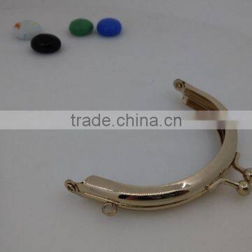 Salable Bronze 10.5*5cm Metal With Nickel or Silver Double Metal Coin Purse for Women Purses Handbags 2016 photo-3