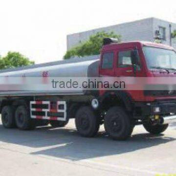 Baotou Beiben Oil Filling Truck 25000Litres Capacity Oil Transport Truck For Sales