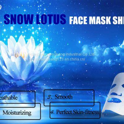 Snow Lotus Face Mask Sheet Or Facial Mask Nonwoven Fabric