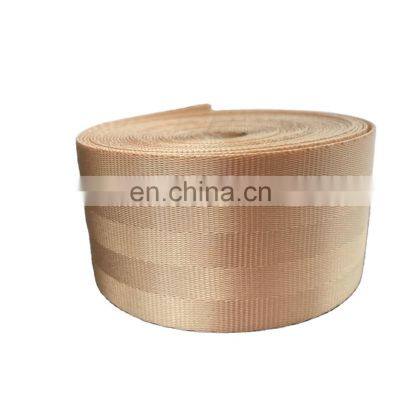 Factory Direct Sale High Strength Anti-UV Flame-retarding 47mm Universal Safety Belt 100% Polyester Webbing for Car Seat Belt photo-2