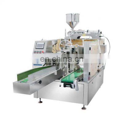 Packing Premade Bag Pouch Doypack Coffee Sachet Water Honey Soap Liquid Automatic Milk Tomato Paste Shampoo Packaging Machine photo-4