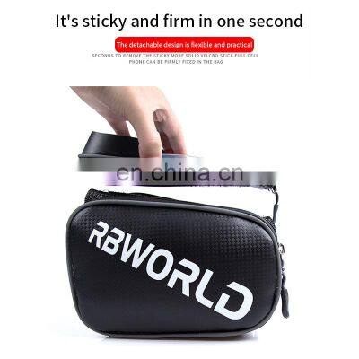 Waterproof Bicycle Phone Mount Bag Unisex Cycling Top Tube Frame Bag photo-4