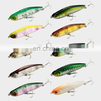 JOHNCOO Pencil Fishing Lures Topwater Wobblers 100mm 18g Surface Walk The Dog Bass Pike Sparrow Hard Bait WTD Popper photo-5