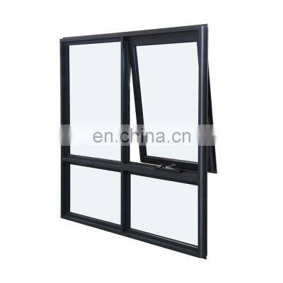 YY Home Awning Window With Fixed Panel With Double Glazed for Home Use