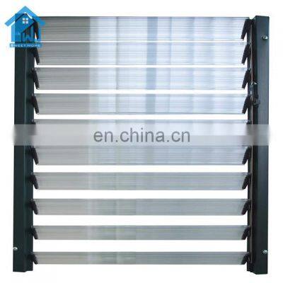 China factory directly sell most popular good quality aluminum glass louvre shutter window