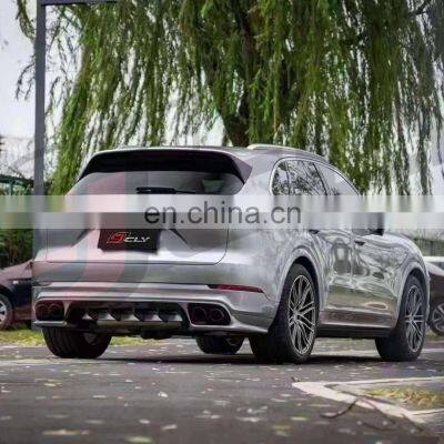 Genuine Body Kits For 2018+ Porsche Cayenne 9Y0 9YA Upgrade Turbo Front Car Bumpers Grille Door Panel Diffuser Tips Wheel Arch photo-5