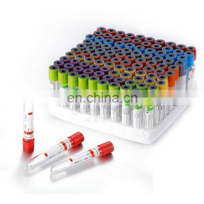 China Manufacturers Micro K2 K3 Red Disposable Blood Sample Edta Vacuum Blood Collection Tube