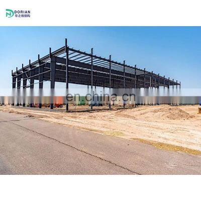 oem steel frame/light steel structure building metal sheet structural hot modular warehouse building