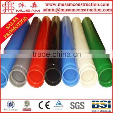 Anti-corrosion plastic coated steel pipe for municipal works