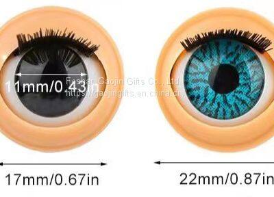 Handicraft Jewelry Accessories Plasitc Open Close Doll Eyes Movable Doll Eyes photo-2