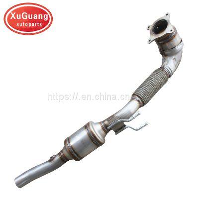 car exhaust three way catalytic converter for Volkswagen passat new model