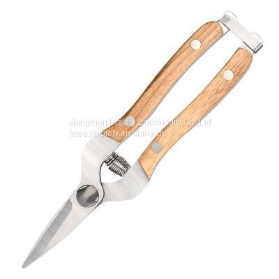 Wholesale Pruning Shears Fruit Garden Stainless Steel Gardening Scissors Garden Tools Flower Bypass Secateurs photo-2