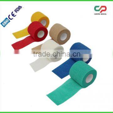 Compression Bandage Medical Non Woven Cohesive Wrap with ISO CE FDA