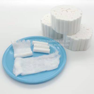 Dental Gauze Cotton Rolls Non Sterile 100% Natural High Absorbent Cotton Rolls