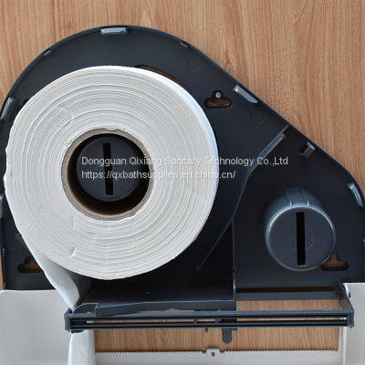 Public Bathroom Double Roll Toilet Paper Holder Dispenser photo-5