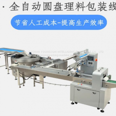 ROTATING PLATE FEEDING & PACKING LINE