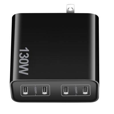 130W GaN Charger PD Fast USB Phone Charger i Phone 12 Pro Max Laptop 4port Quickly QC3.0 Wall USB Type C GaN Charger photo-3