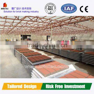 Automatic terrazzo floor road brick making machinery