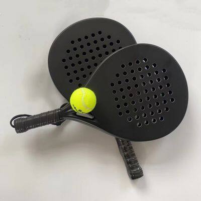 2024 High Quality Advanced Custom Design LOGO Professional Carbon Fiber Padel Tennis Racket