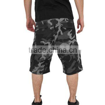 Custom Wholesale Mens Camo Printed Cargo Shorts photo-4